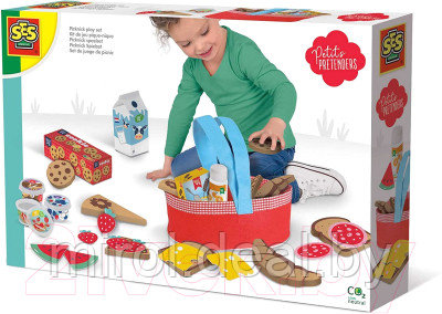 Набор игрушечных продуктов SES Creative Petits Pretenders Собираемся на пикник / 18017 - фото 1 - id-p226283368