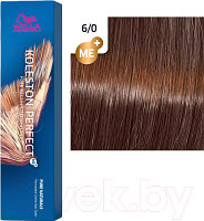 Крем-краска для волос Wella Professionals Koleston Perfect ME+ 6/0