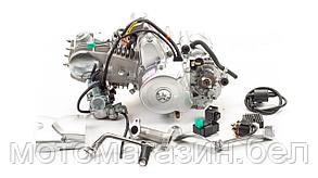 Двигатель 125см3 152FMI (52.4x55.5) полуавтомат, 1ск+реверс, верхний стартер
