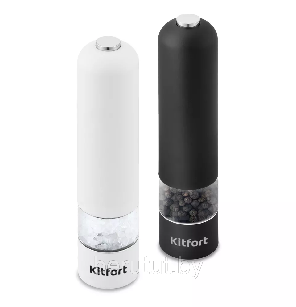 Набор автоматических мельниц для соли и перца Kitfort KT-2027 - фото 1 - id-p226287528