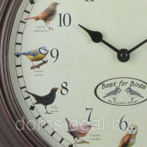 Уличные часы Clockbird Sounds Esschert Design Esschert Design Clockbird Sounds - фото 3 - id-p214278457