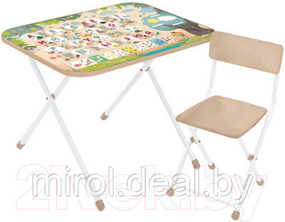 Комплект мебели с детским столом Ника NK-75A/1 Алфавит - фото 1 - id-p226288752