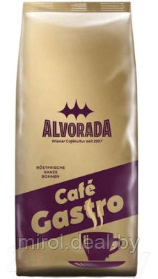 Кофе в зернах Alvorada Cafe Gastro 60% арабика, 40% робуста - фото 1 - id-p226288923