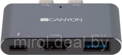 Док-станция для ноутбука Canyon DS-1 / CNS-TDS01DG - фото 3 - id-p226288204