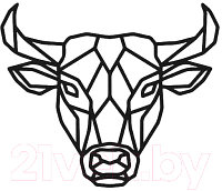 Декор настенный Arthata Голова быка 35x35-B / 083-1