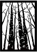 Декор настенный Arthata Лесной массив 50x70-B / 078-1