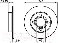 Тормозной диск Bosch 0986478216