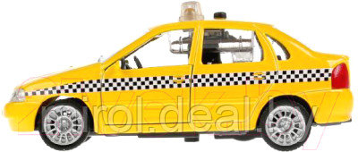 Автомобиль игрушечный Технопарк Лада-калина Такси / CT1049WB-T (48) - фото 4 - id-p226291795