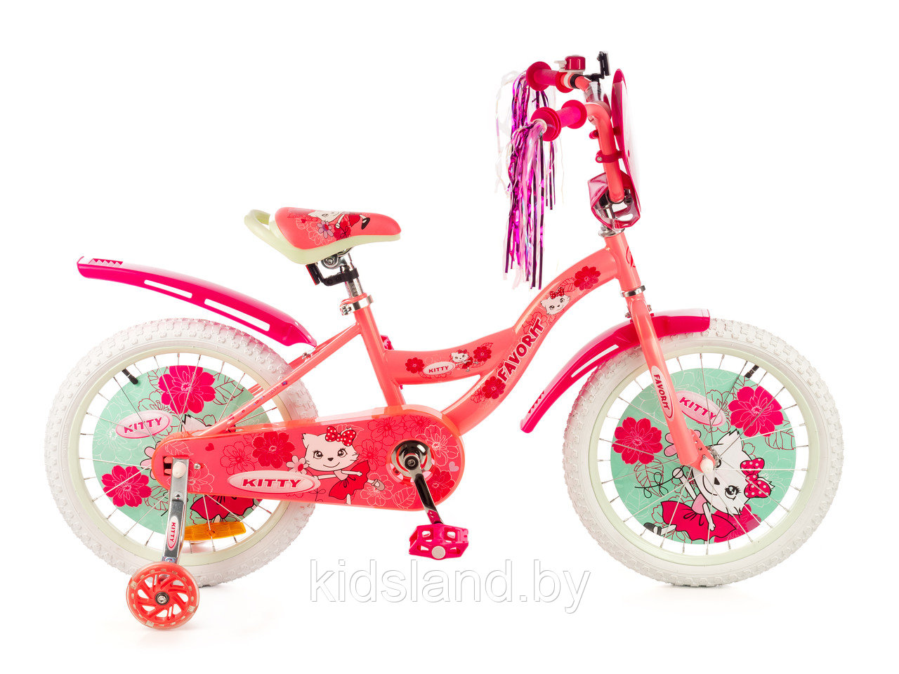 Детский велосипед Favorit Kitty 18" - фото 1 - id-p226302642