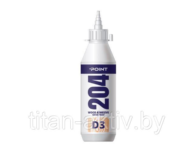 Клей для дерева POINT ""204 D3 Wood Adhesive"", прозрачный, 500 мл