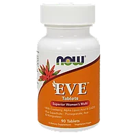 Витамины EVE WOMAN'S MULTI VIT NOW Foods, 90 таб.