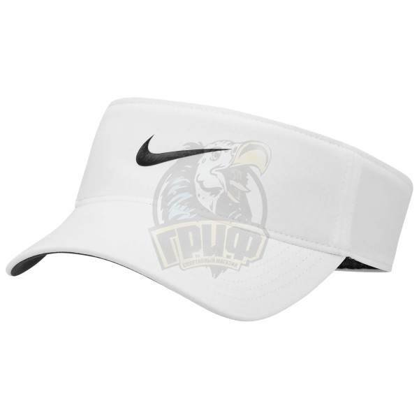 Козырек спортивный Nike Dri-FIT Ace Visor (белый) (арт. FB5630-100) - фото 1 - id-p226305759