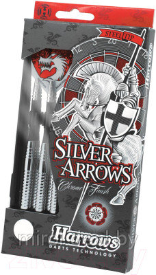 Набор дротиков для дартса Harrows Steeltip Silver Arrows / 842HRED92122 - фото 1 - id-p226308076