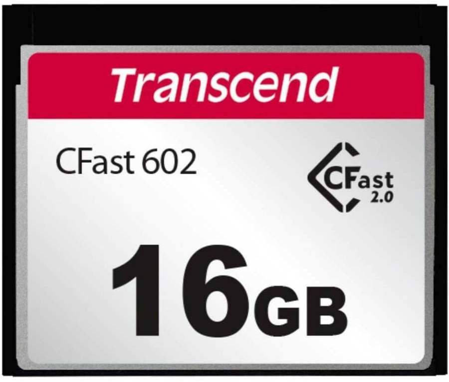 Карта памяти 16Gb CFast Transcend (TS16GCFX602) - фото 1 - id-p226308545
