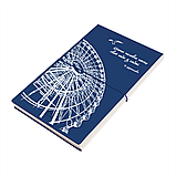 Блокнот "Combi. Сувенир из Беларуси", А5, 48 листов, в клетку, белый, темно-синий, фото 2