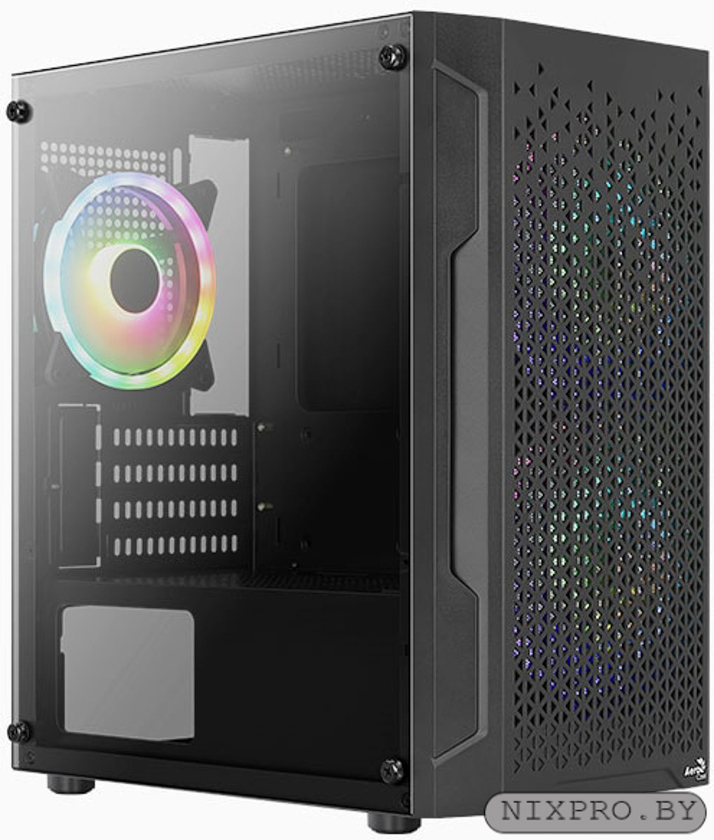 Корпус ATX Без БП Aerocool Trinity Mini-G-BK-v2 (ACCS-PV32033.11) USB 3.0x2,USB 2.0x1, VGA MAX 297mm,CPU MAX - фото 1 - id-p226311640