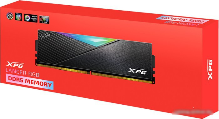 Оперативная память ADATA XPG Lancer RGB 2x16ГБ DDR5 6000МГц AX5U6000C3016G-DCLARBK - фото 5 - id-p226312272