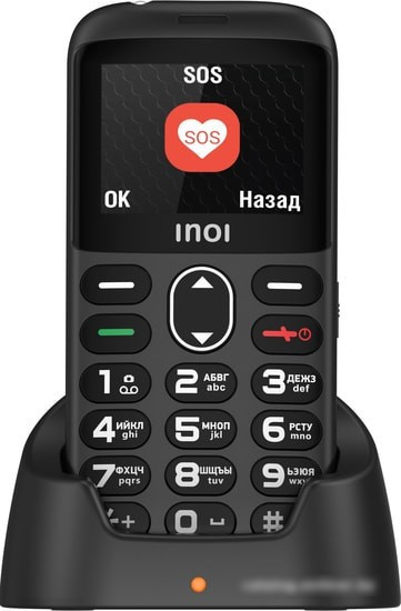 Мобильный телефон Inoi 118B (черный) - фото 4 - id-p226312310