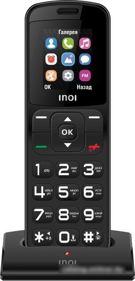 Мобильный телефон Inoi 104 (черный) - фото 2 - id-p226312312