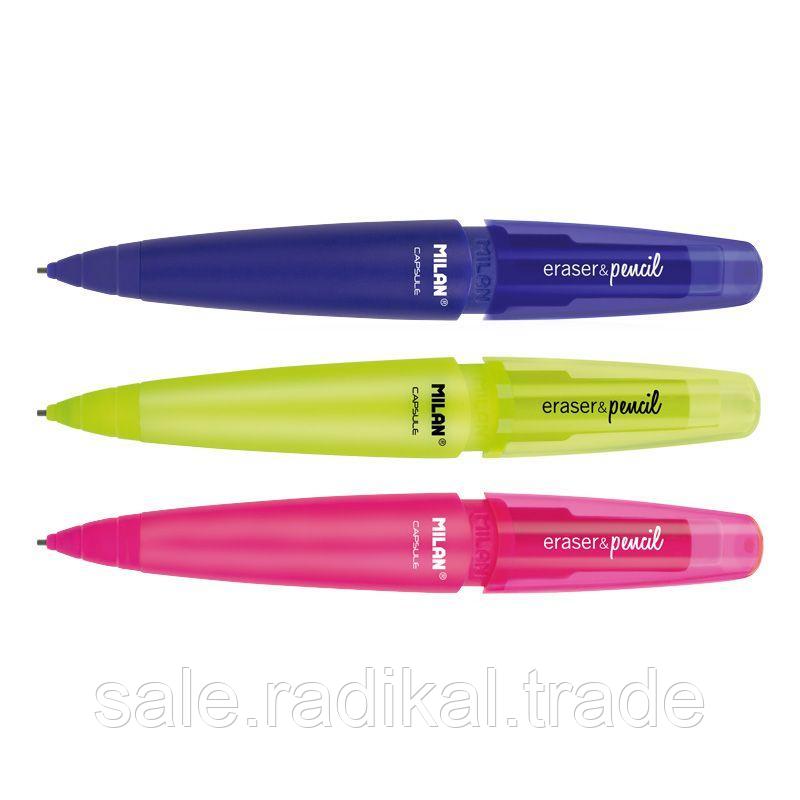 Карандаш механический Milan CAPSULE FLUO 2В 1,3мм, арт. 18504920 - фото 1 - id-p226314144