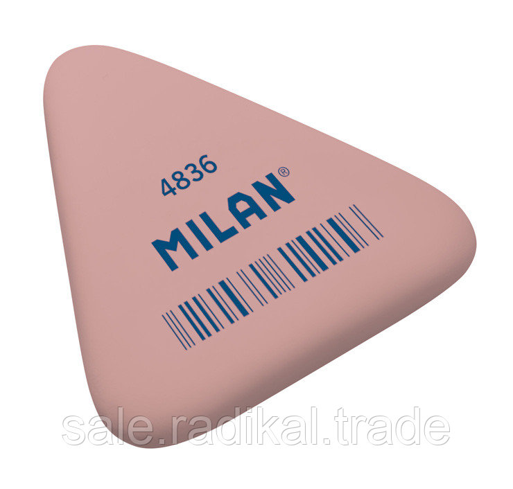 Ластик Milan 4836, треугольный, синтетический каучук, 50*44*7мм, арт. PNM4836RCF - фото 1 - id-p226314348