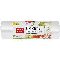 Пакет фасовочный OfficeClean ПНД, 25*32см, 6мкм, рулон 100шт. 268814