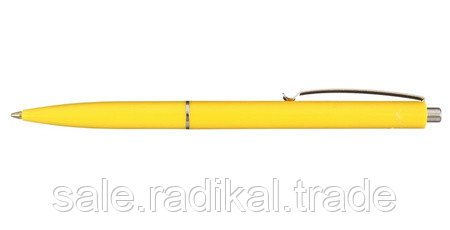 Ручка шариковая автоматическая Schneider K15, цвет корпуса желтый - фото 1 - id-p226314549