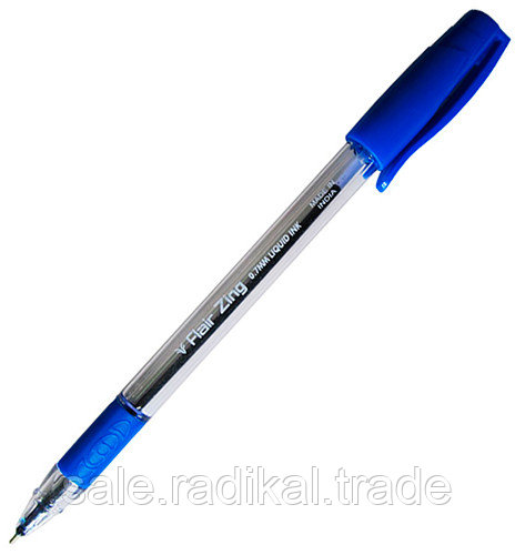 Ручка шариковая Flair Zing синий стержень, на масляной основе, 0.7мм, арт. 1151 - фото 1 - id-p226314698