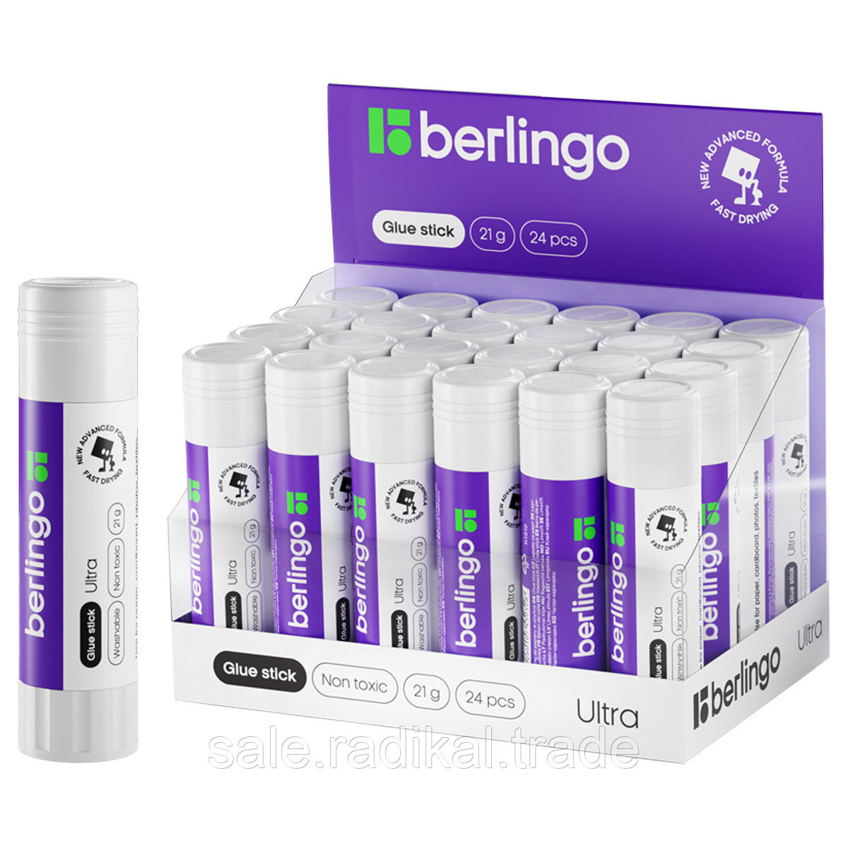 Клей-карандаш Berlingo Ultra, 21г K1512 - фото 1 - id-p226315542