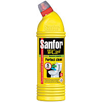 Средство чистящее для сантехники Sanfor WC Lemon Fresh, гель, 750мл., арт.1550