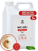 Средство для уборки сантехнических блоков 5,3кг GRASS WC-GEL, кислотное, гель