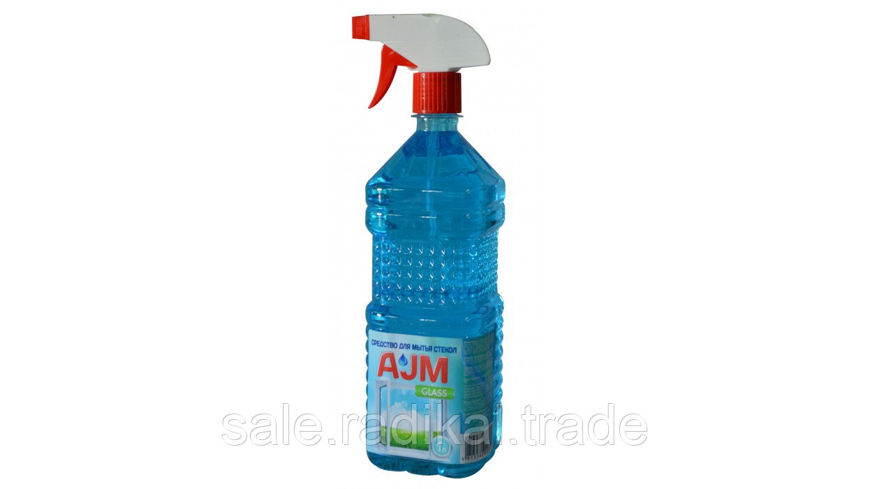 Средство для мытья окон AJM Glass, с триггером, 1л. - фото 1 - id-p226316591