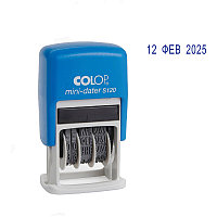 Датер ленточный Colop, пластик, 1стр., 3,8мм S 120/BL Bank