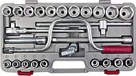 НИЗ Набор головок с трещоткой и удлинителями 1/2" 10-32мм, 24пр. №4 (2761-40) НИЗ
