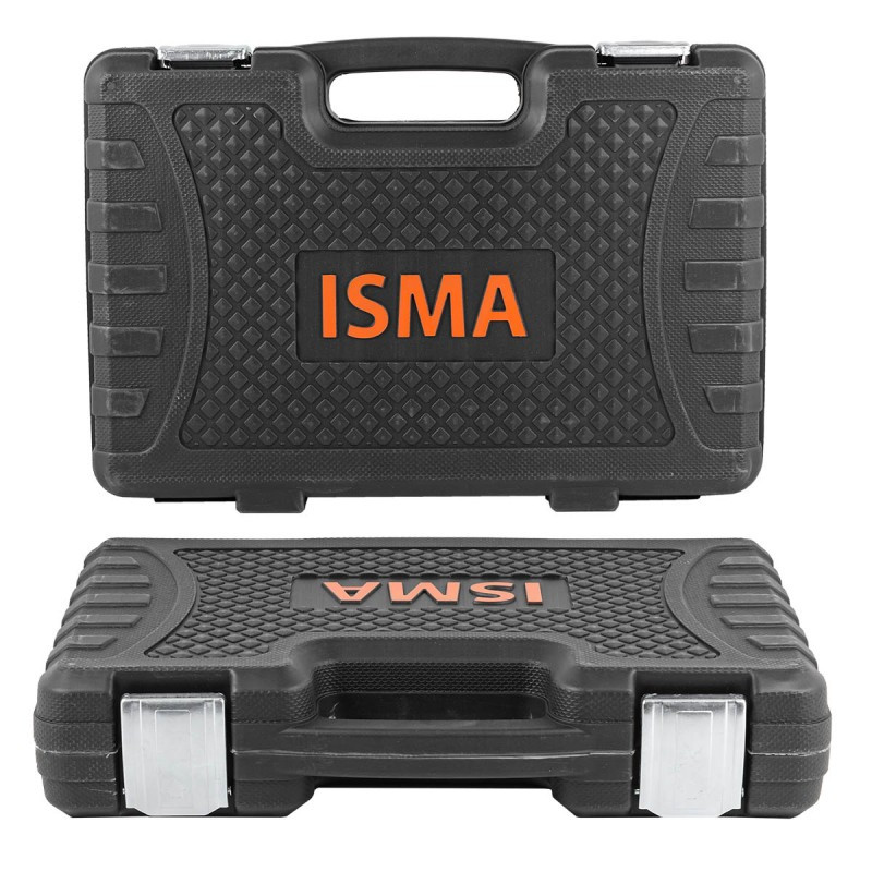 ISMA Набор инструмента автомобильного (1/2", 1/4") 108пр. (ISMA-41082-5EURO) ISMA - фото 4 - id-p226321677