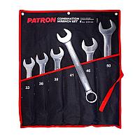 PATRON Набор ключей комбинированных 33-50мм, 6пр. (P-5061P) PATRON