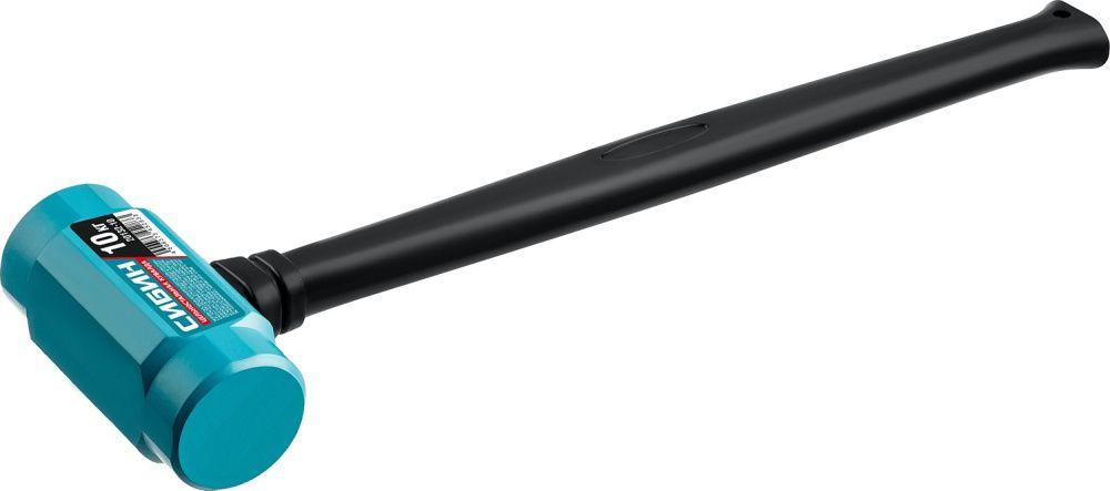 Сибин Кувалда 10кг, цельностальная, с удлинённой рукояткой (20132-10) СИБИН - фото 1 - id-p226320720
