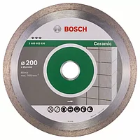 Bosch Круг алмазный сплошной 200x2.4x10x25.40 мм Best for Ceramic (2 608 602 636) BOSCH