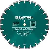 Kraftool Круг алмазный сегм. 500х10х25.4/20.0 мм Асфальт "LASER-ASPHALT" (36687-500) KRAFTOOL