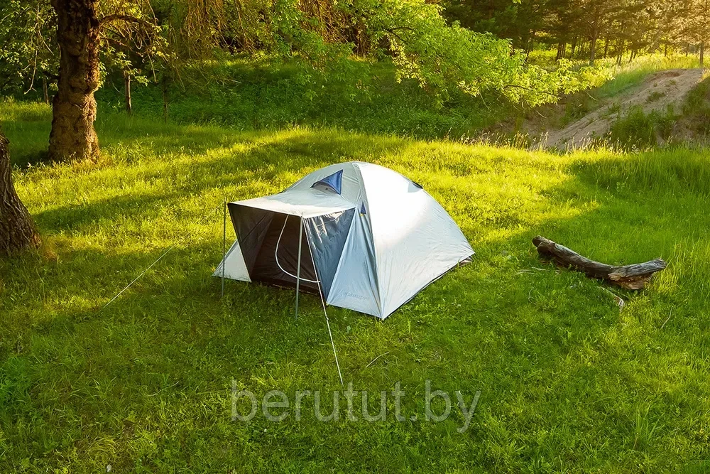 Палатка туристическая 4-местная ACAMPER MONODOME XL blue - фото 4 - id-p226325272