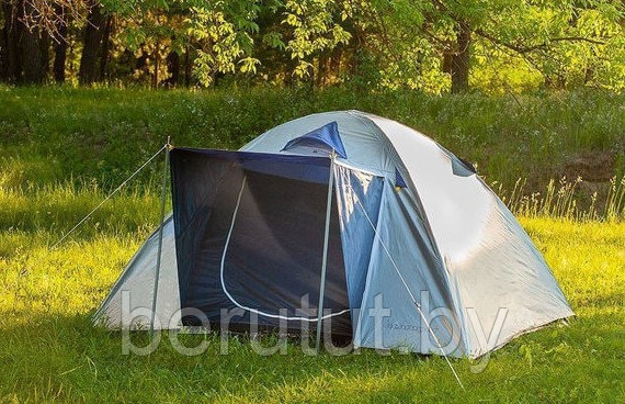 Палатка туристическая 4-местная ACAMPER MONODOME XL blue - фото 2 - id-p226325272