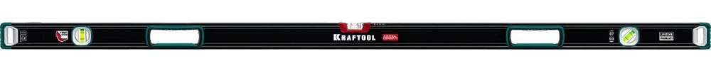 Kraftool Уровень строительный, 150 см. (0.3 мм/м, 3 гл., фрезер., сверхпрочный) (34986-150) KRAFTOOL - фото 1 - id-p226321827