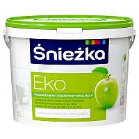 Sniezka Краска Sniezka EKO, белая, 10.0л