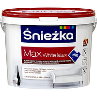 Sniezka Краска Sniezka MAX White Latex, белая, 3.0л