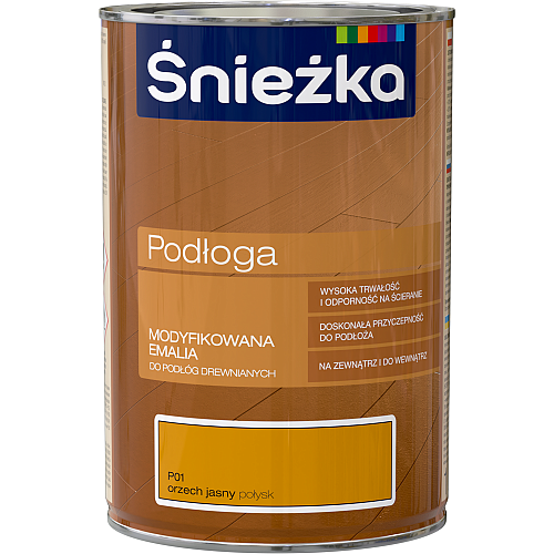 Sniezka Эмаль для пола Sniezka Podloga, орех средний, 2.5л - фото 1 - id-p226319852