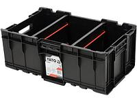 Yato Ящик пластиковый для мобильной системы 576х359х237мм (YT-09168) YATO
