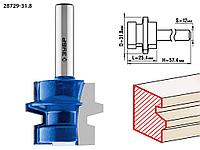 Зубр Фреза комбинированная универсальная, D= 31,8мм, рабочая длина-25,4мм, хв.-12 мм (28729-31.8) ЗУБР