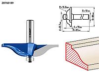 Зубр Фреза фигирейная №1, D= 89мм, рабочая длина-19мм, радиус-15,8мм, хв.-12мм, d-12,7мм (28760-89) ЗУБР