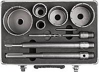 Зубр Набор буровых коронок, 5шт/33,50,68,82,100мм, с держ. SDS-plus и SDS-MAX, 10пр. (29185-H10) ЗУБР