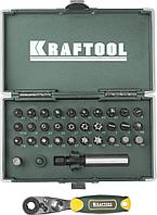 Kraftool Набор бит кованых торсионных, 33 шт. "X-Drive" (26065-H33) KRAFTOOL
